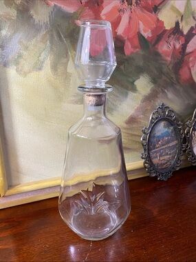 Vintage Glass Decanter